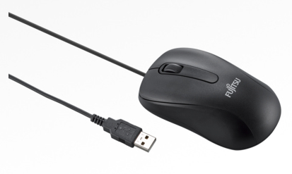 FUJITSU M520 OPTICAL MOUSE BLACK