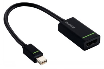 MINI DISPLAYPORT TO HDMI ADAPTER BLACK