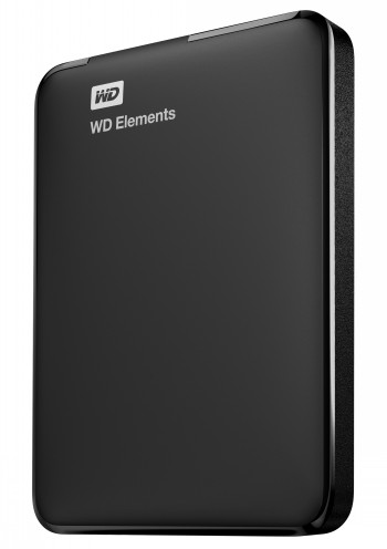 WD ELEMENTS 2TB HDD USB3.0 PORTABLE 2,5INCH RTL EXTERN ROHS COMPLIANT LOW COST BLACK