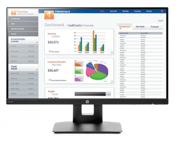 HP DISPLAY VH240A 24IN FHD LED IPS AG 16:9 1920X1080 HEIGHT ADJUSTABLE SPEAKERS 1/1/0
