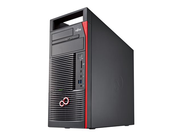 FUJITSU CELSIUS M770P XEON W-2123 4C 16GB 2X8GB DDR4 2666RG ECC 512GB PCIE M.2 NVME SSD KB410 USB BLACK NORD W10P 3YW