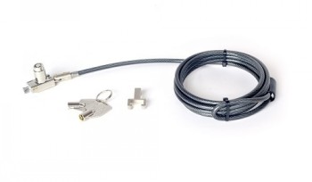 DELL NOBLE LOCKS TZ04T COMPACT WEDGE LOCK WITH BARREL KEY
