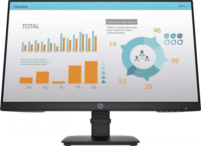 HP P24 G4 23.8INCH FHD IPS 16:9 1920X1080 TILT MICROEDGE 1/1/0