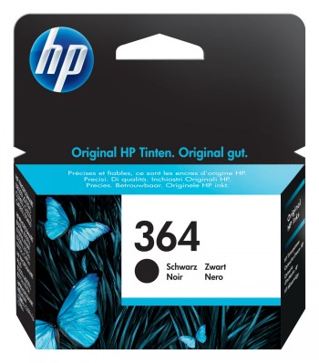 HP 364 INK BLACK VIVERA (UK) PHOTOSMART C5380 C6380 D5460 PHOTOSMART B8550