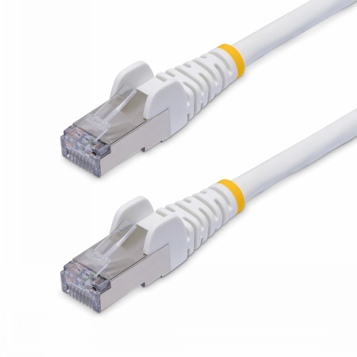 10M WHITE CAT8 ETHERNET CABLE - LSZH