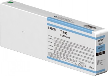 EPSON SINGLEPACK LIGHT CYAN T804500 ULTRACHROME HDX/HD 700ML