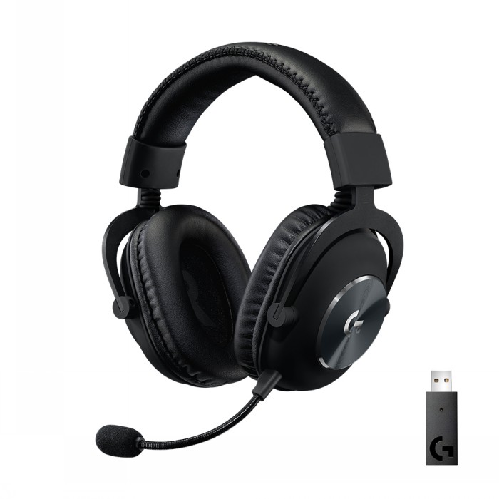 LOGITECH PRO X WIRELESS LIGHTSPEED GAMING HEADSET - BLACK