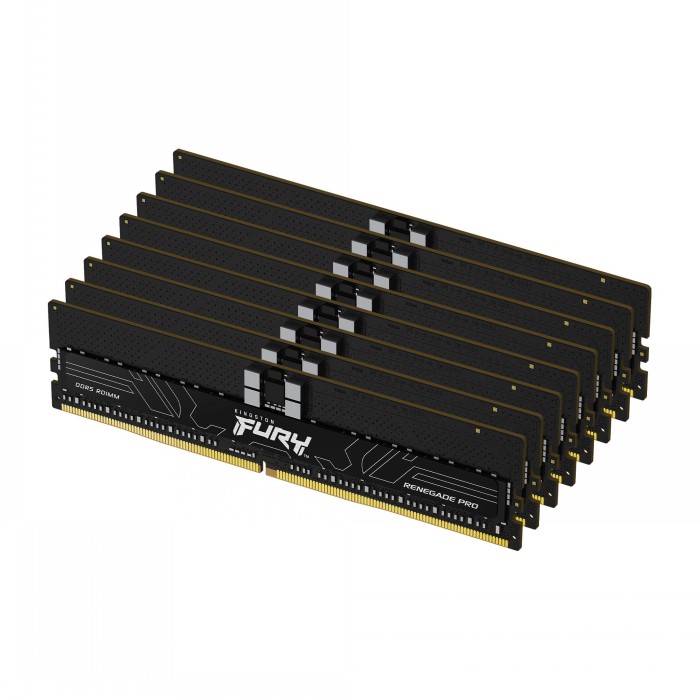 256GB 6400MT/S DDR5 ECC REG CL32 DIMM (KIT OF 8) FURY RENEGADE PRO XMP