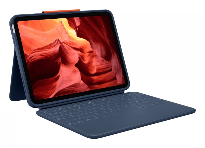 LOGITECH RUGGED COMBO 4 FOR IPAD 10TH GEN & A16 - CLASSIC BLUE (NORDIC)