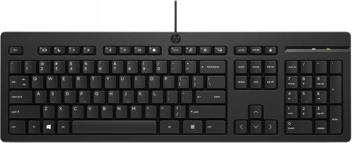 HP 125 WIRED KEYBOARD (UK)