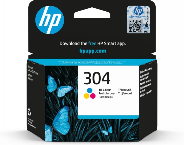 HP 304 INK CARTRIDGE TRI-COLOR BLISTER